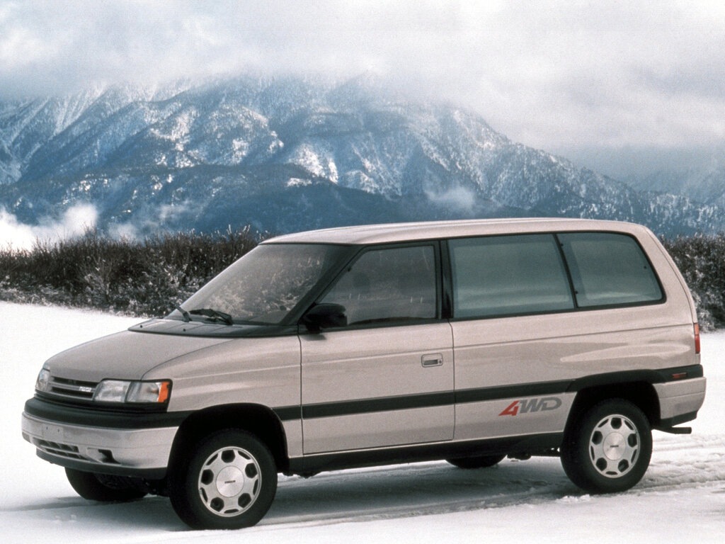 Mazda MPV (LV) 1 поколение, минивэн (09.1988 - 09.1995)